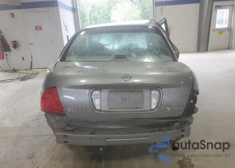 2004 Nissan Sentra 1.8 z USA, uszkodzony, nr VIN 3N1CB51D54L915217